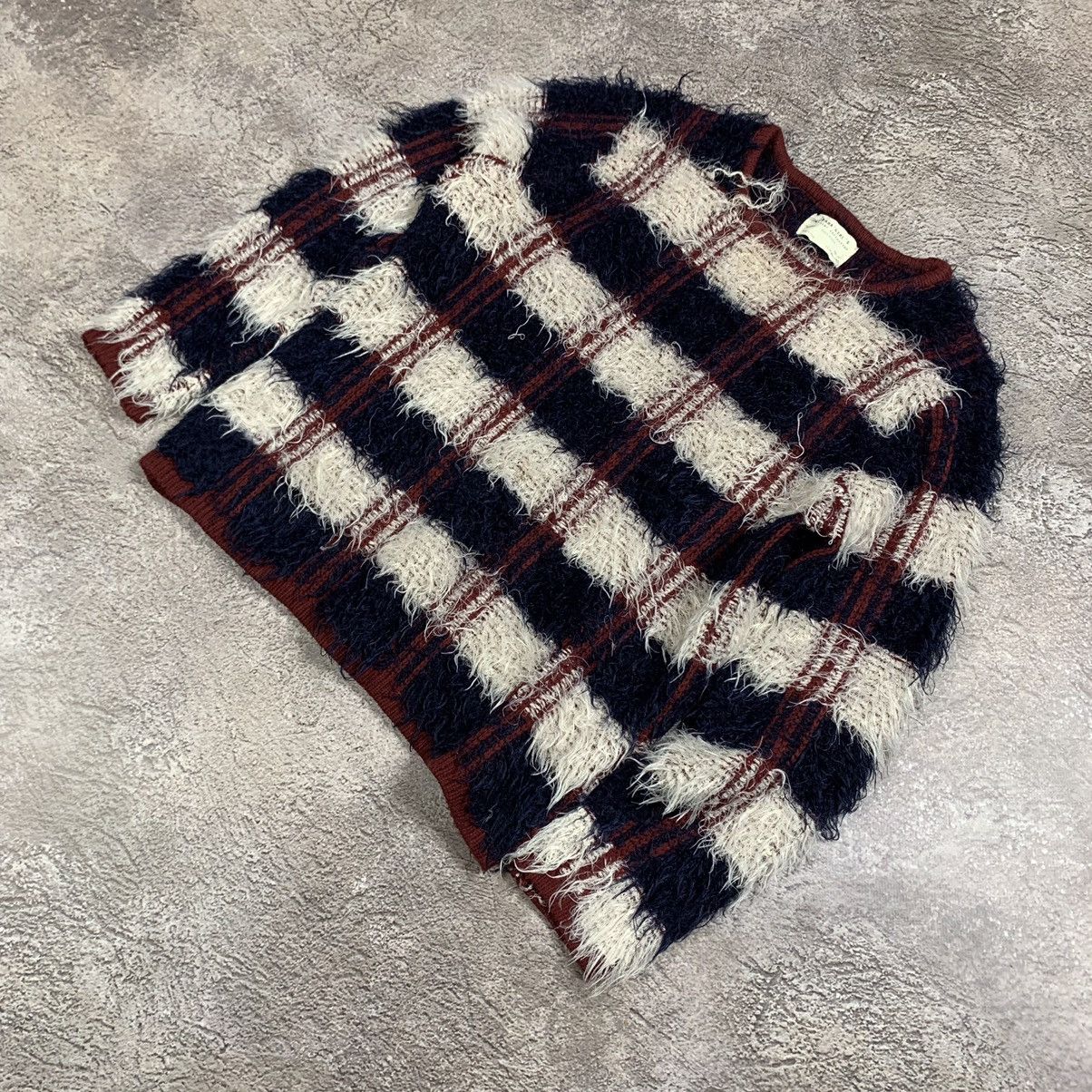 Vintage Vintage Y2K Mohair Striped Knit Sweater Grunge 90s Worn In S Size S / US 4 / IT 40 - 5 Thumbnail