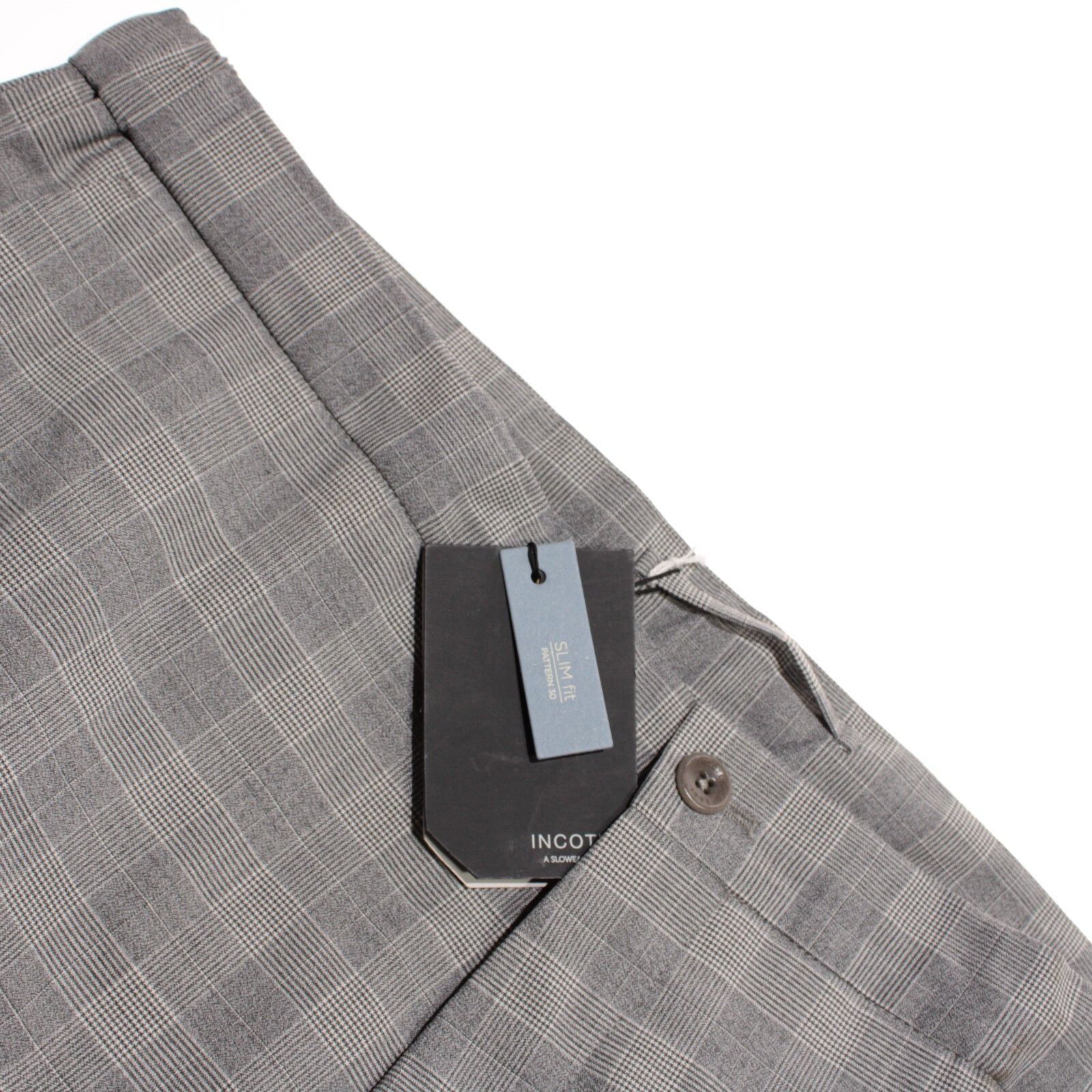 Incotex INCOTEX New with tags Dress Pants Size 40 US In Gray Size US 40 / EU 56 - 1 Thumbnail