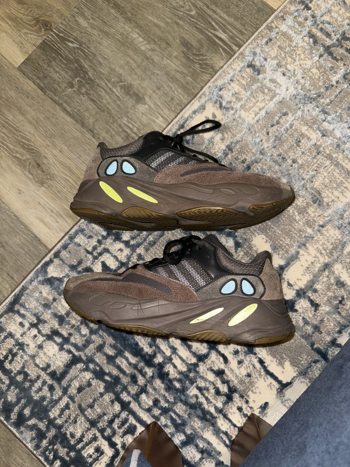 image of Adidas x Kanye West Yeezy 700 Mauve Shoes in Brown, Men's (Size 11)