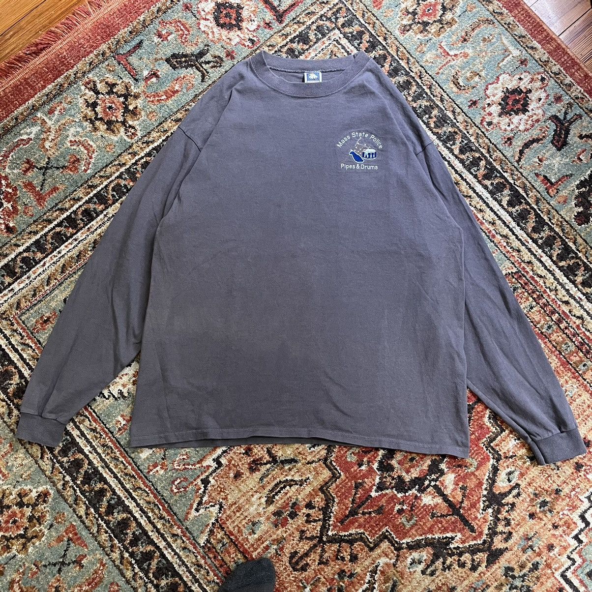 Vintage Vintage Mass State Police Pipes & Drums Music Band Shirt Size US XL / EU 56 / 4 - 2 Thumbnail