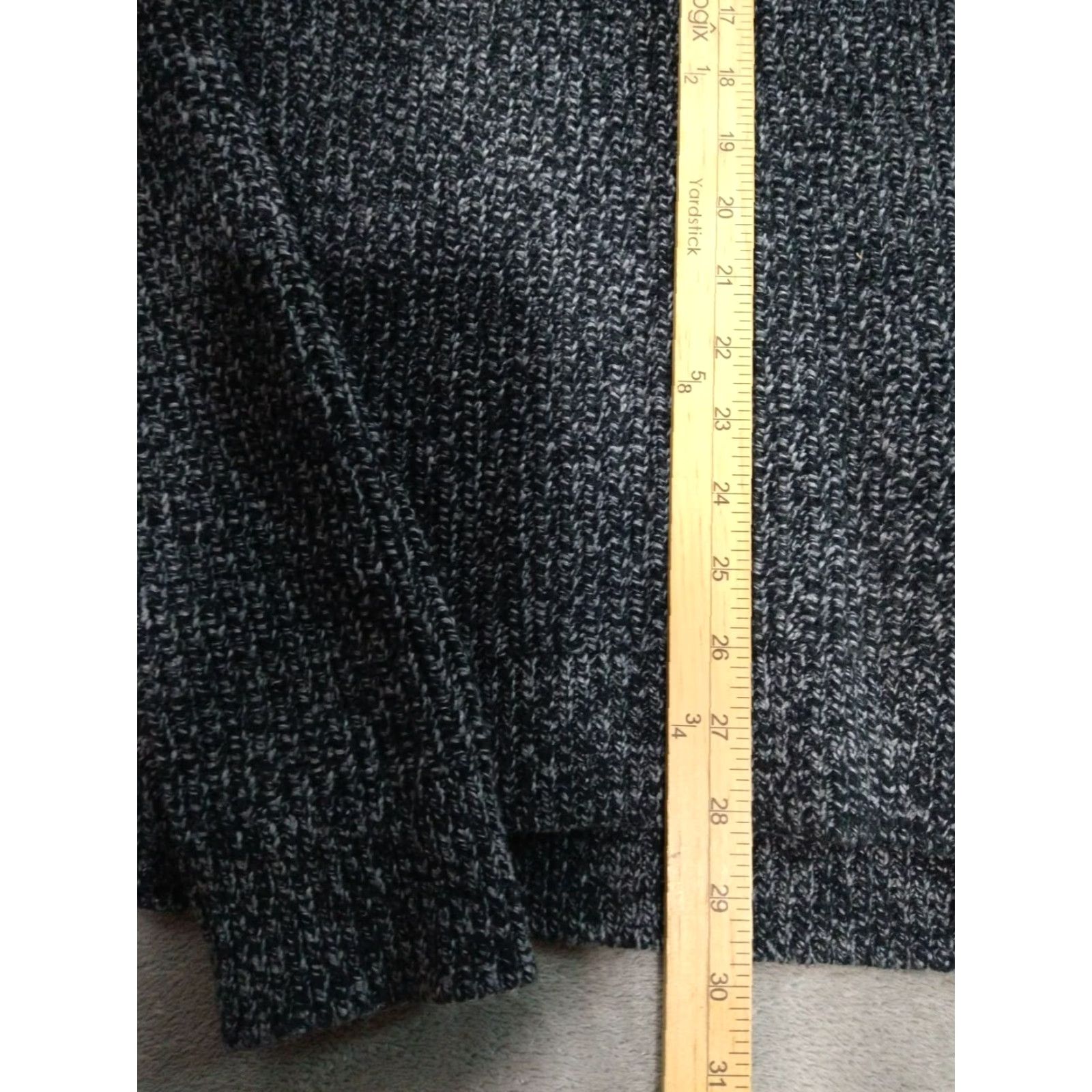 Banana Republic Banana Republic Sweater Mens L Gray Cowl Neck Wool Blend Preppy Pullover Winter Casual Knitted Tight-Knit Solid Pattern Mens Size US L / EU 52-54 / 3 - 3 Thumbnail