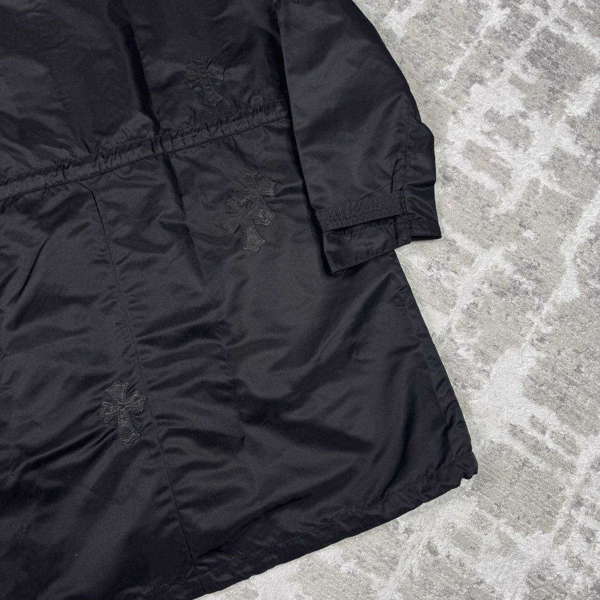 Chrome Hearts Nylon cross patch fishtail zip up jacket Size US L / EU 52-54 / 3 - 14 Thumbnail