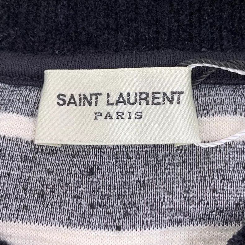 Saint Laurent Paris Saint Laurent Paris Color matching logo embroidered stripe Size S / US 4 / IT 40 - 5 Thumbnail
