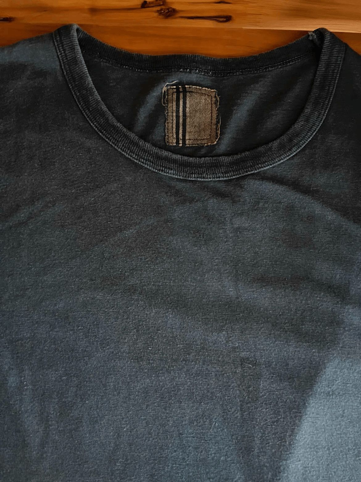 Visvim Sz 2 Visvim ICT Indigo Dye Tee Size US M / EU 48-50 / 2 - 9 Thumbnail