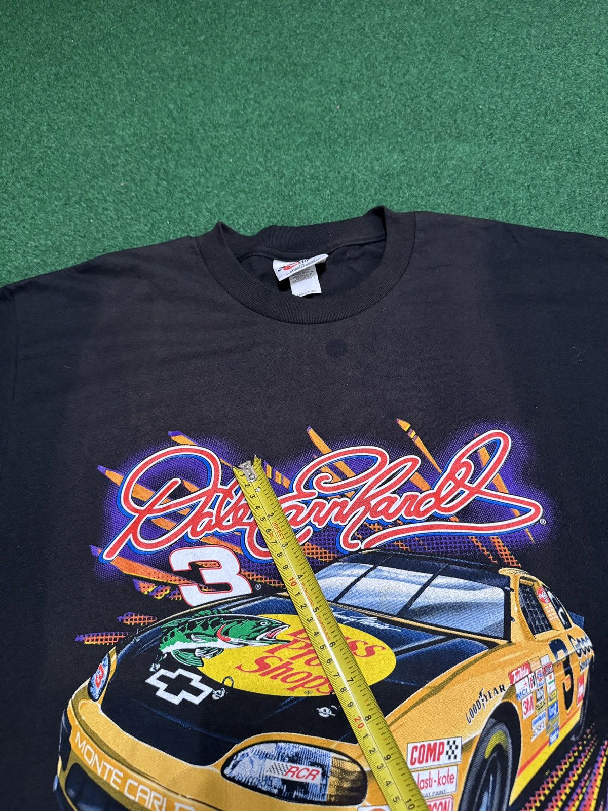 Chase Authentics Earnhardt Sr #3 Bass Pro Shops 90s Nutmeg Nascar XL T Shirt Size US XL / EU 56 / 4 - 9 Thumbnail