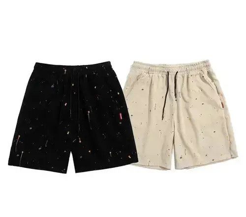Japanese Brand 21SS Indigo Union Japan Black Corduroy Splash Shorts Size US 32 / EU 48 - 3 Thumbnail