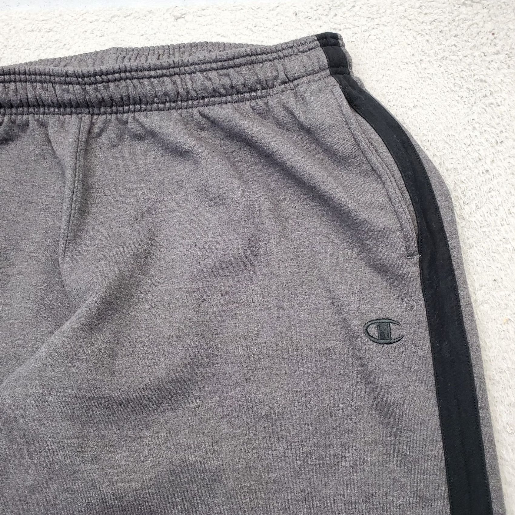 Champion Champion Athletic Jogger Pants Mens 2XL Multi Fleece Lined Side Panel Pull On Pants Mens 2XL Multicolor Athletic Jogger Pants Size US 39 - 3 Thumbnail