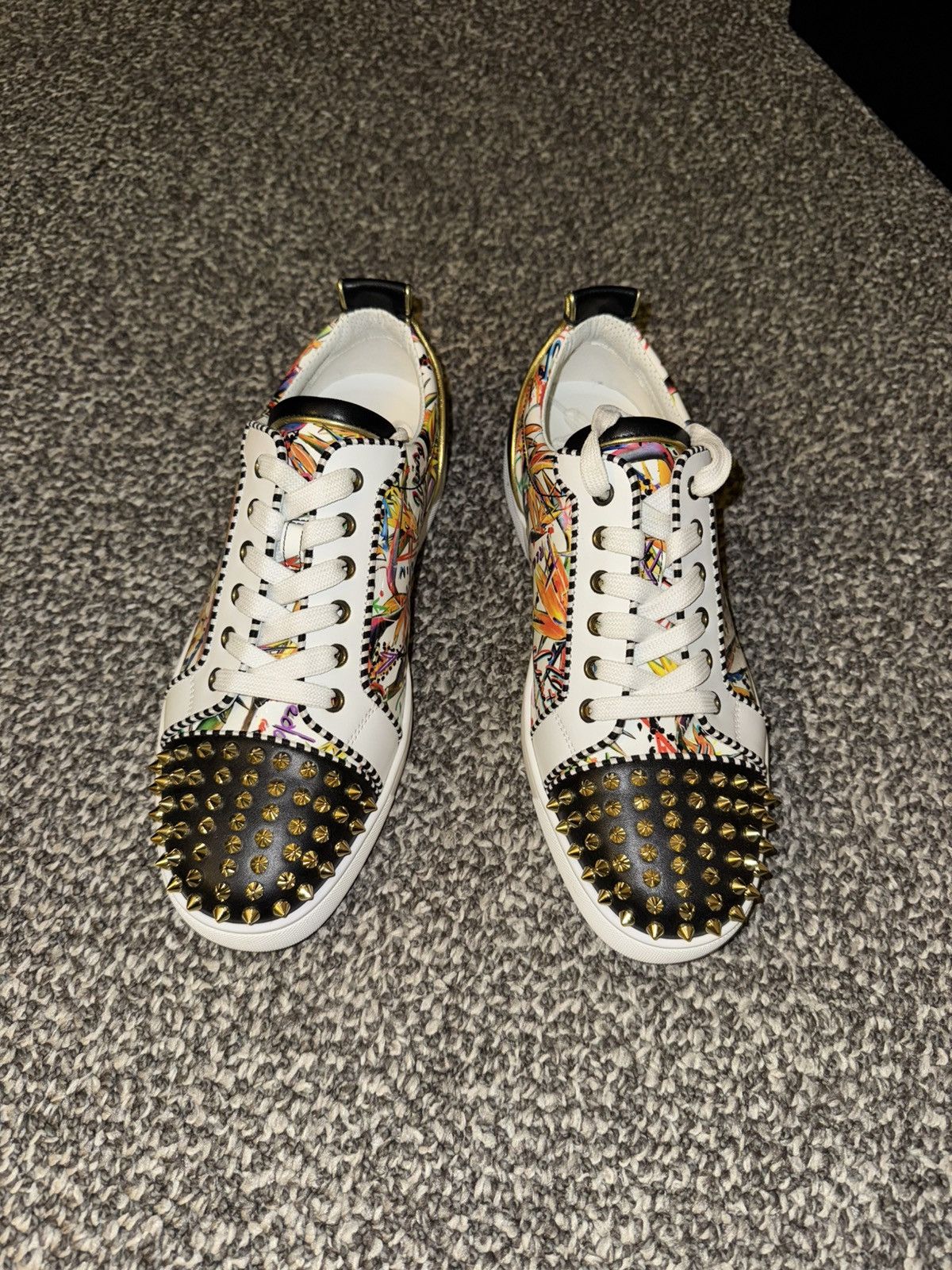 Christian Louboutin Christian Louboutin Freelouis Junior Spikes Flat Size US 9 / EU 42 - 2 Thumbnail