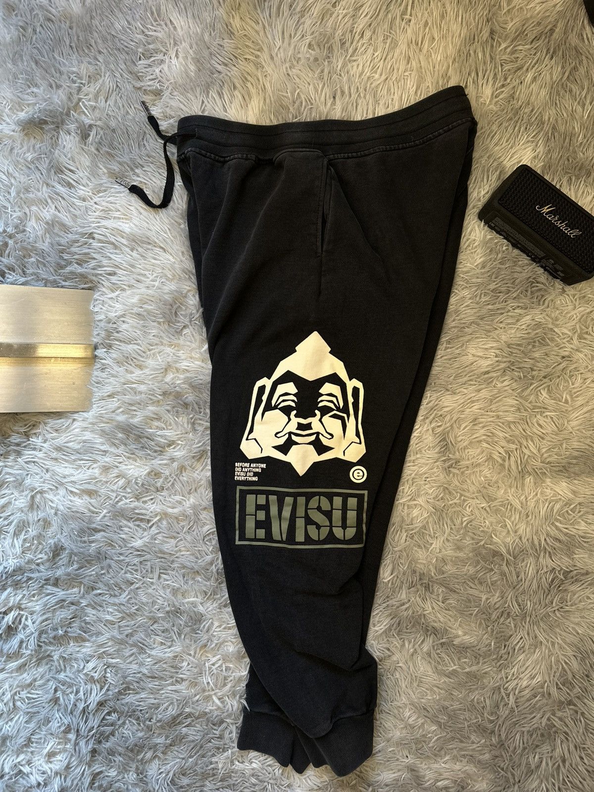 Evisu sweatpants Evisu Big logo Size US 32 / EU 48 - 3 Thumbnail