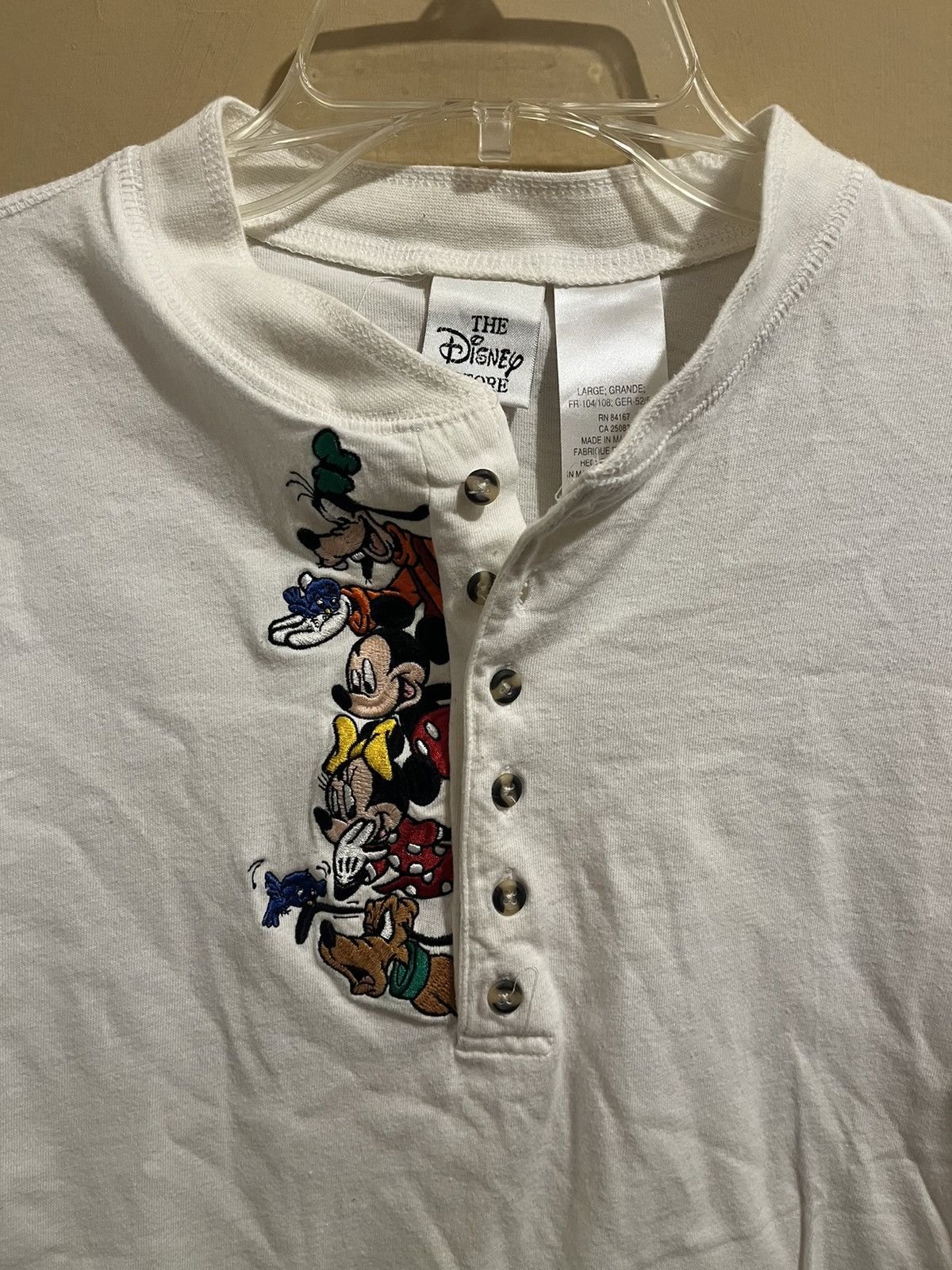 Disney × Vintage Vintage Mickey and friends long sleeve Size US L / EU 52-54 / 3 - 1 Thumbnail