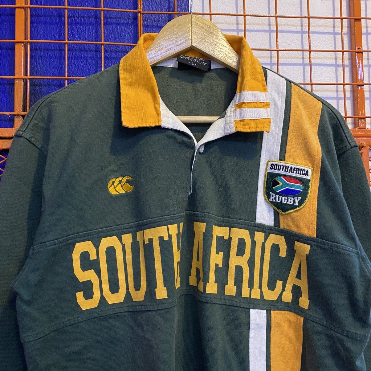 Canterbury of New Zealand Vintage Canterbury Of New Zealand South Africa Polo Rugby Size US L / EU 52-54 / 3 - 4 Thumbnail
