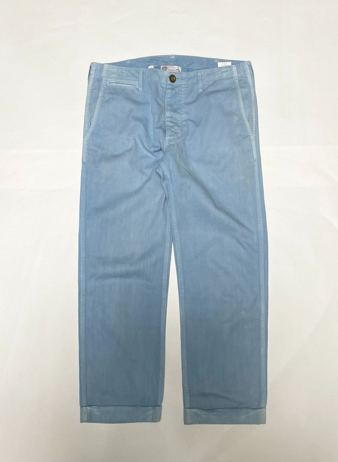 Visvim VISVIM GIZA HIGH WATER N.D Natural Dyed Pants Size US 32 / EU 48 - 1 Thumbnail