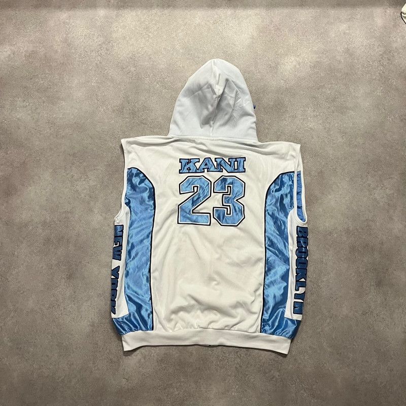 Vintage Karl Kani 23 Vest Spellout Sweatshirt Y2K 90s Retro