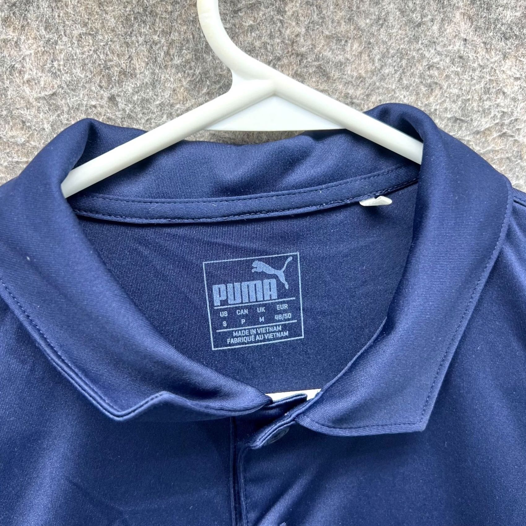 Puma Puma Polo Shirt Men Small Blue Navy Embroidered PGA Tour Size US S / EU 44-46 / 1 - 7 Thumbnail