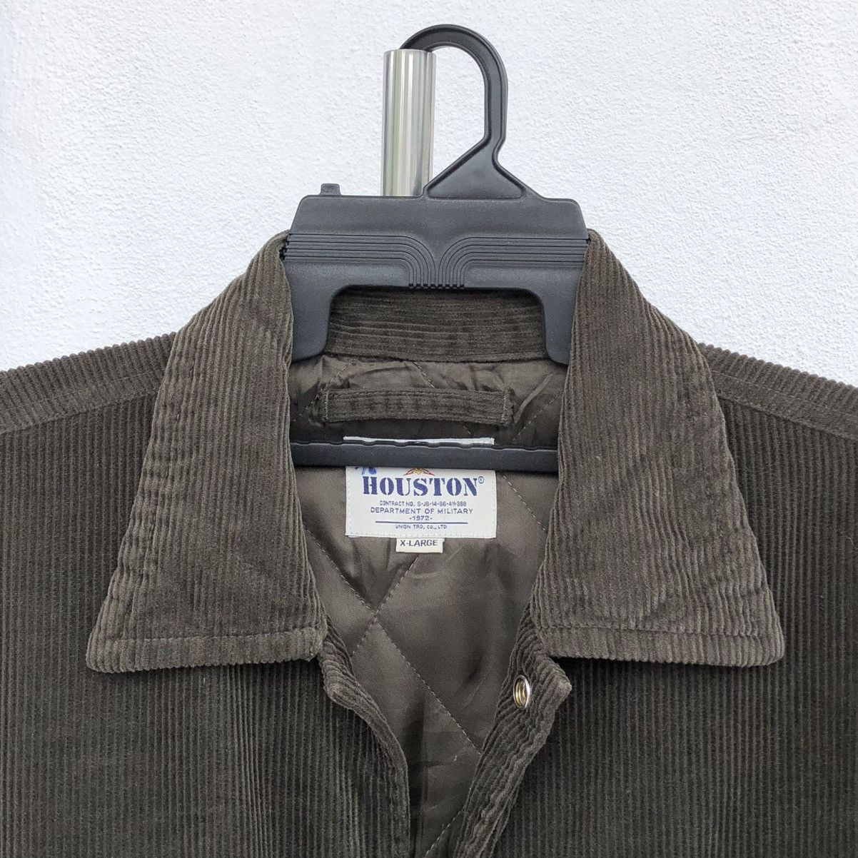 Vintage VTG Houston US Marine Corps Military Conduray Coach Jacket Size US XL / EU 56 / 4 - 14 Thumbnail