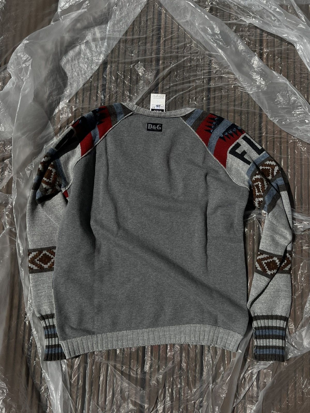 Dolce & Gabbana × Vintage Vintage D&G sweater Size US XXL / EU 58 / 5 - 3 Thumbnail