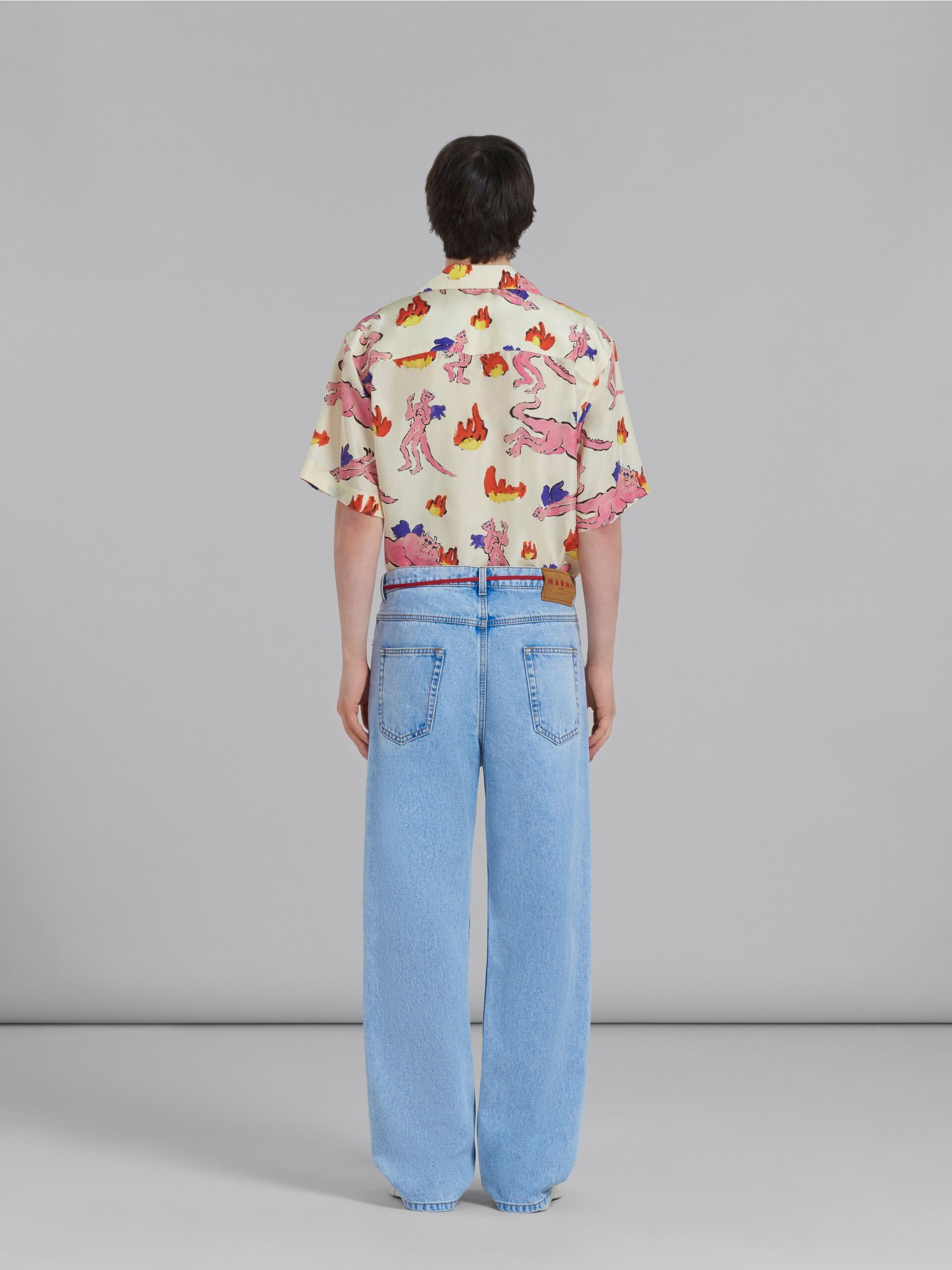 Marni o1srvl11e0724 Denim Trousers in Blue Size US 30 / EU 46 - 3 Thumbnail