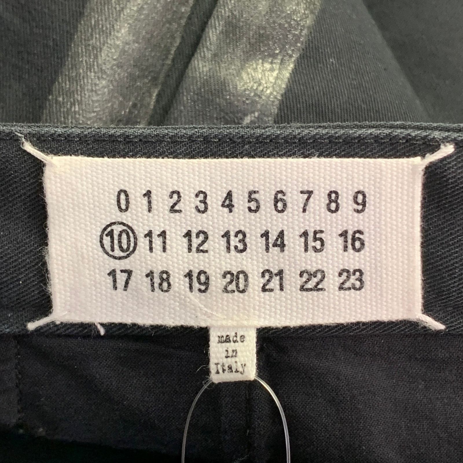 Maison Margiela MAISON MARTIN MARGIELA Black Cotton Front Button Fly Pants Size US 36 / EU 52 - 8 Thumbnail