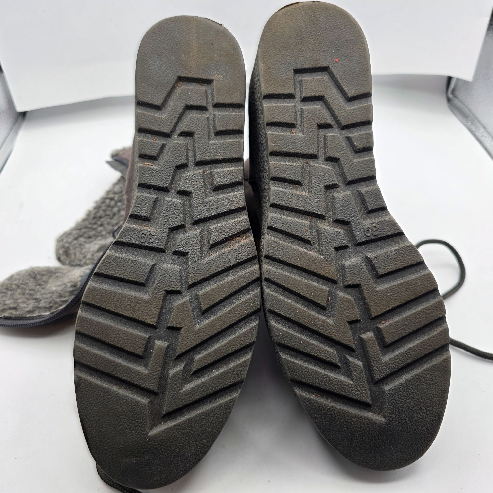 Other Polar Womens Wedge Boots Womens Size 8 Gray Brown Cozy Winte Size US 8 / IT 38 - 8 Thumbnail