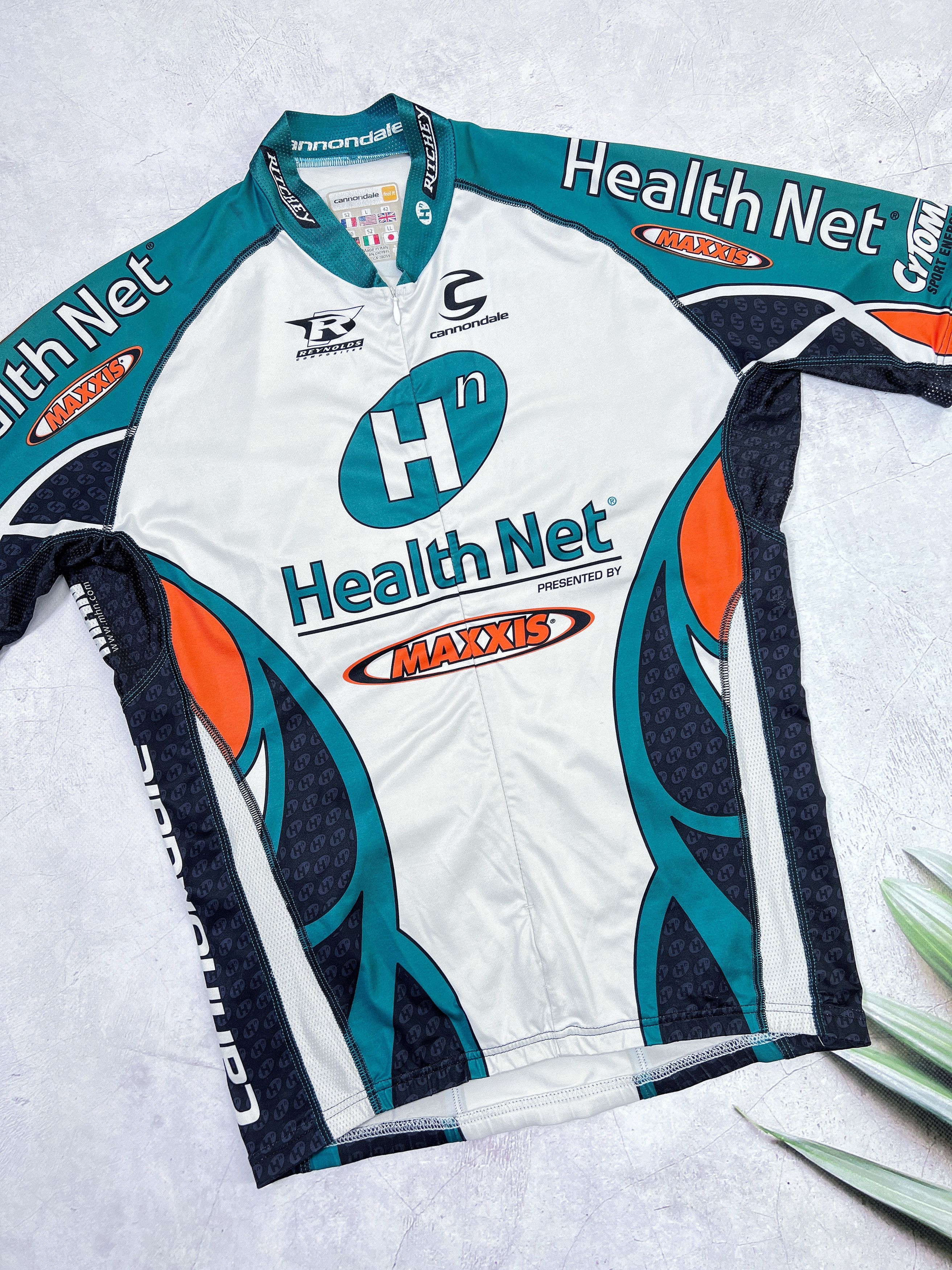 Sports Specialties Cannondale Health Net Cycling Jersey Maxxis Size US M / EU 48-50 / 2 - 4 Thumbnail