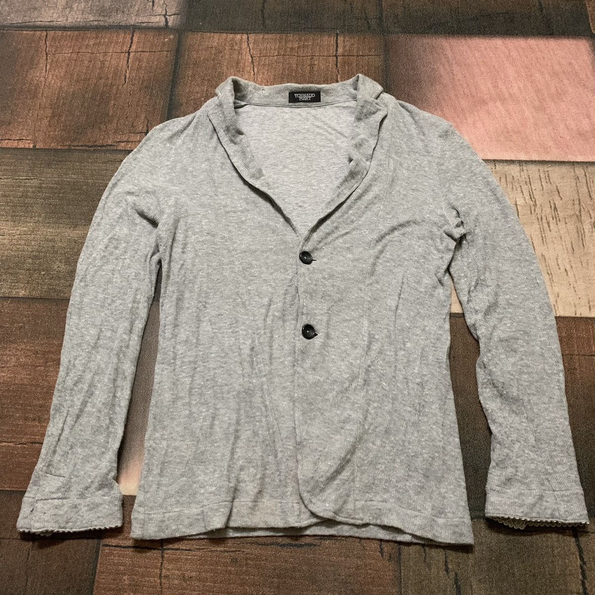 Tornado Mart GRUNGE STYLE cardigan/light wool jacket tornado mart japan Size US L / EU 52-54 / 3 - 9 Thumbnail