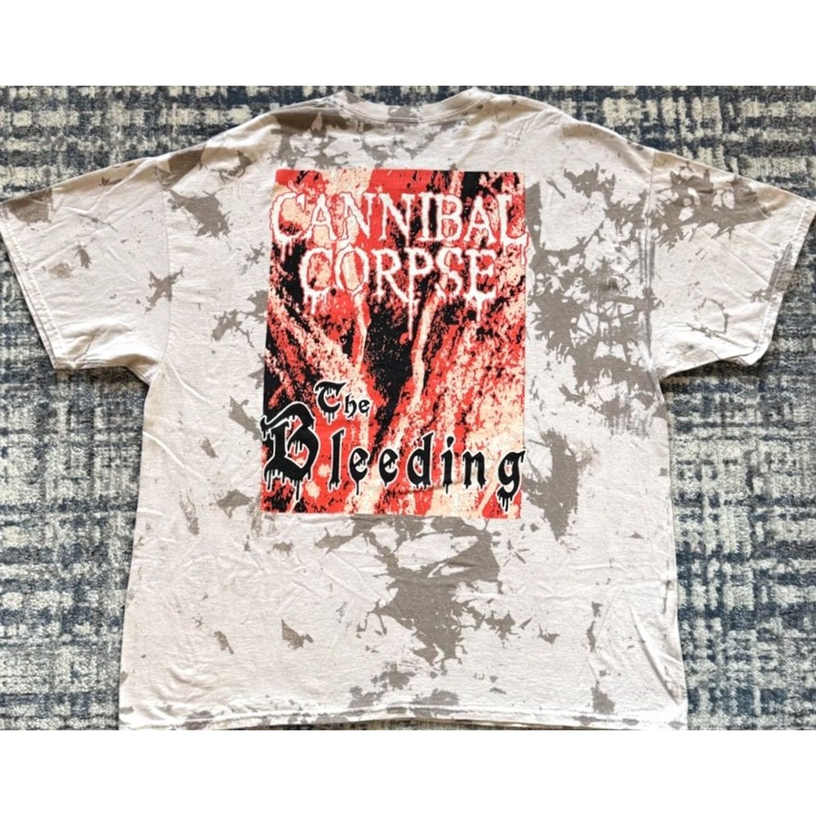 Vintage VINTAGE Cannibal Corpse The Bleeding Tour Concert T Shirt 2XL Death Metal Deicide 2024 Mens Size US XXL / EU 58 / 5 - 3 Thumbnail