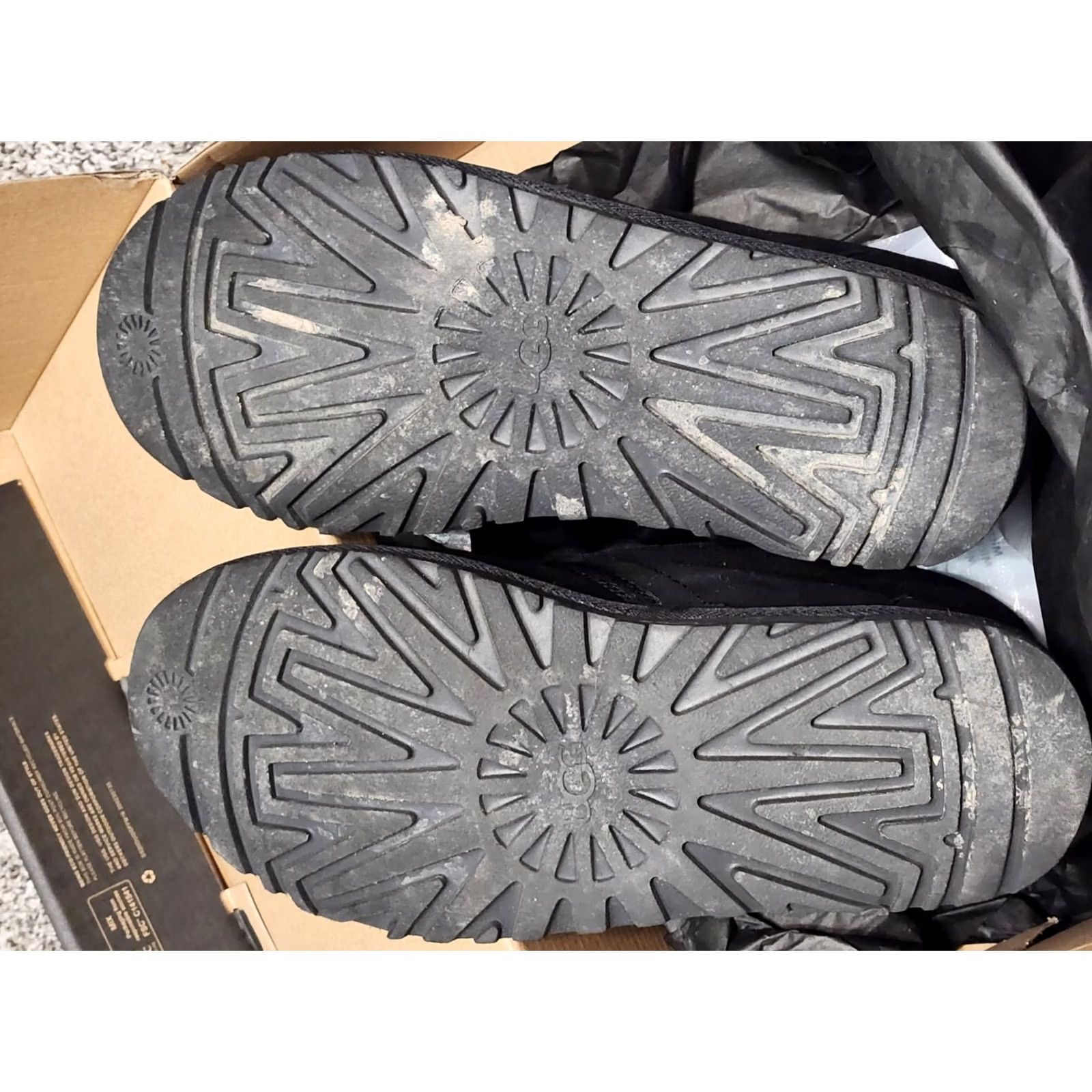 Ugg UGG Neumel 3236 Mens Boot Chukka Leather Lace Up Round Toe Ankle Black Size 9 M Mens Size US 8 / EU 41 - 4 Thumbnail