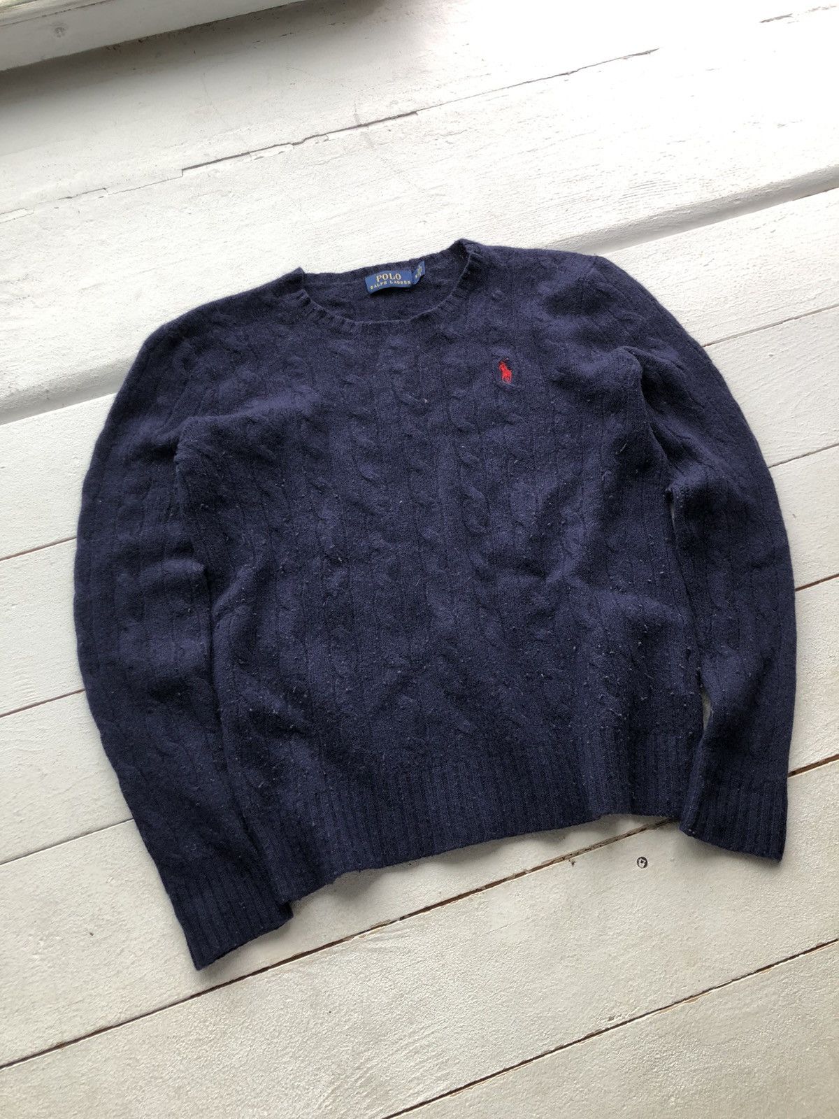 Ralph Lauren VTG 90s Polo Ralph Lauren Sweater RARE Size US S / EU 44-46 / 1 - 1 Thumbnail