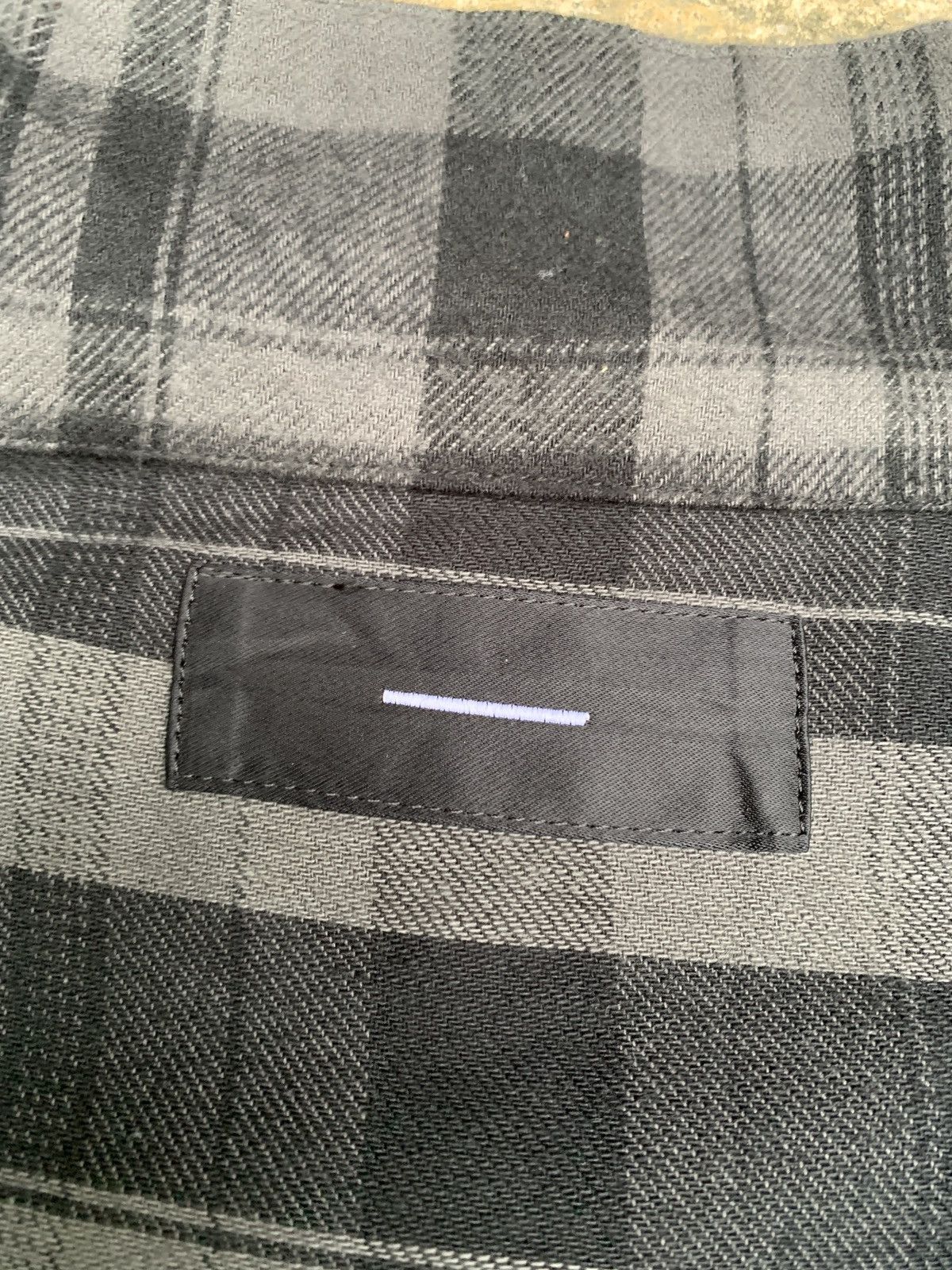 Other Minus Japan Tunic Grey Flannel Side Concealed Zip Shirt Size US M / EU 48-50 / 2 - 9 Thumbnail