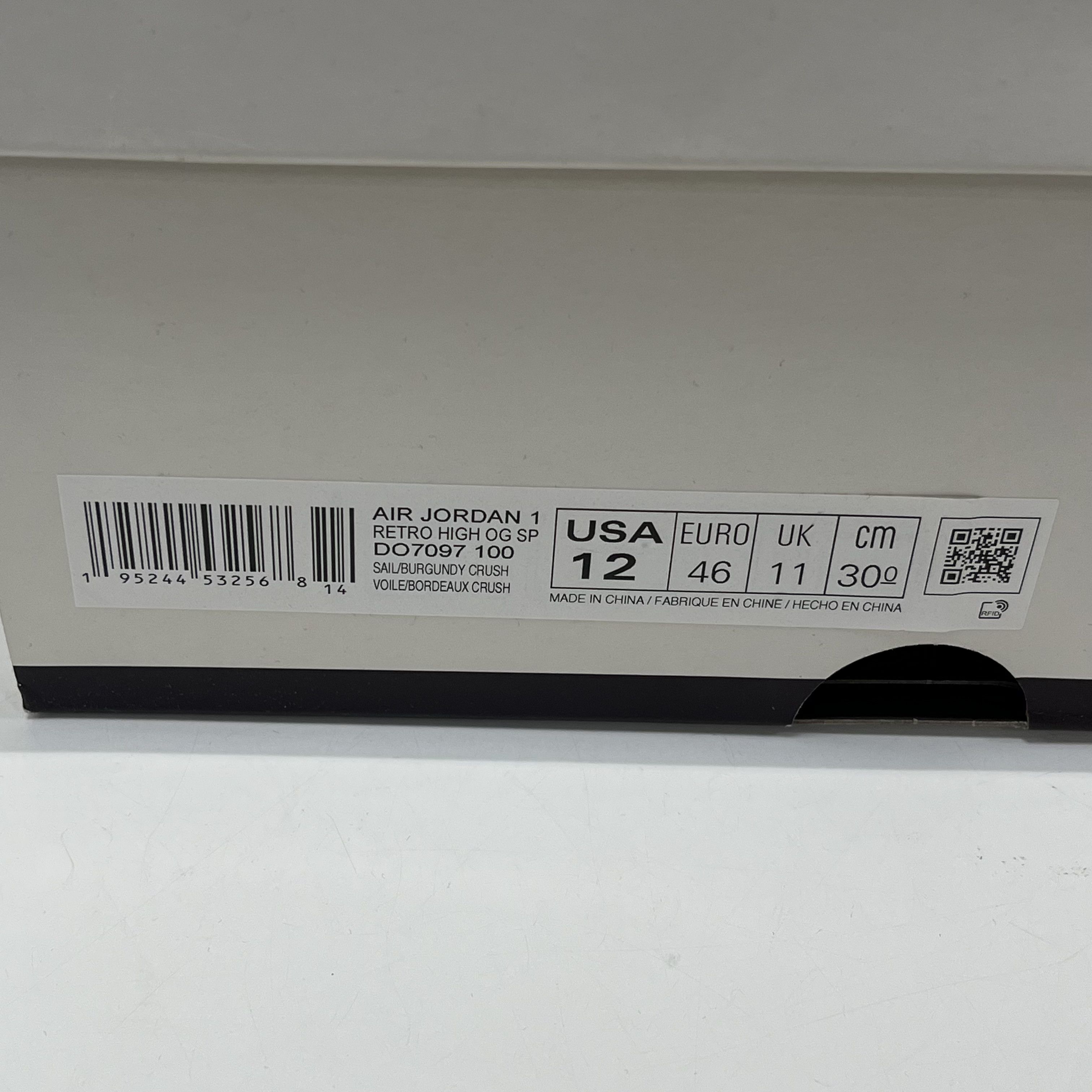 A Ma Maniere × Nike Air Jordan 1 Retro High OG A Ma Maniére Size US 12 / EU 45 - 8 Thumbnail