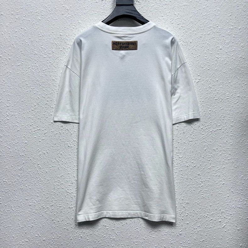 Louis Vuitton Louis Vuitton New beaded gradient LOGO short sleeves Size US XL / EU 56 / 4 - 2 Thumbnail