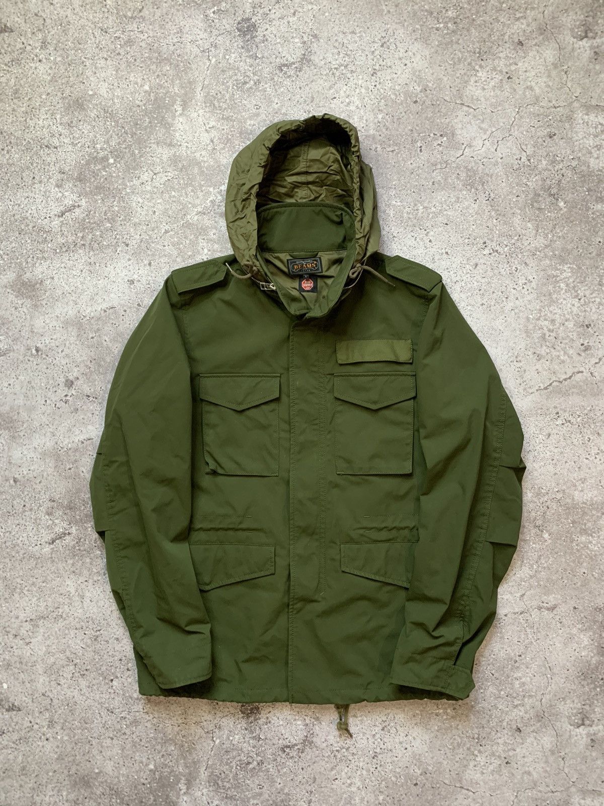 Beams Plus × Japanese Brand Beams WindStopper Military army jacket 