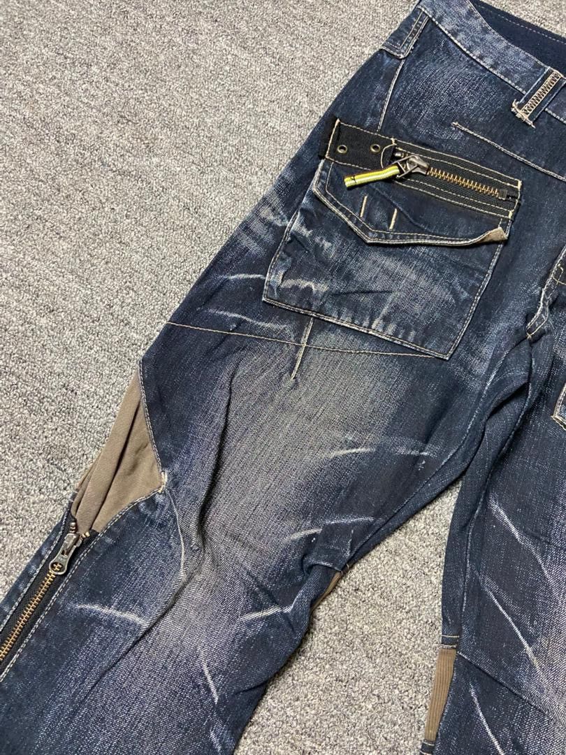PPFM 🔥 Vintage PPFM Multizipper Bondage Jeans 🔥 (135) Size US 32 / EU 48 - 11 Thumbnail