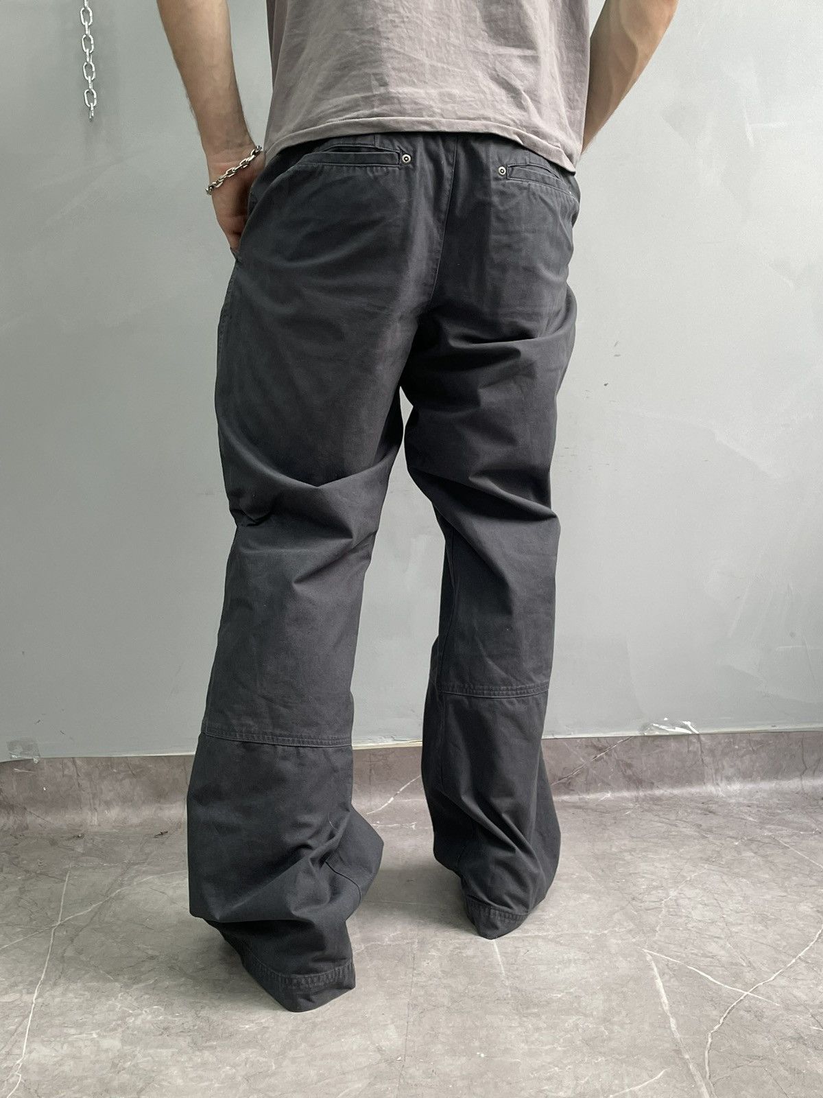Nike Nike japanese y2k zipper archival drill pants cargo Size US 34 / EU 50 - 8 Thumbnail