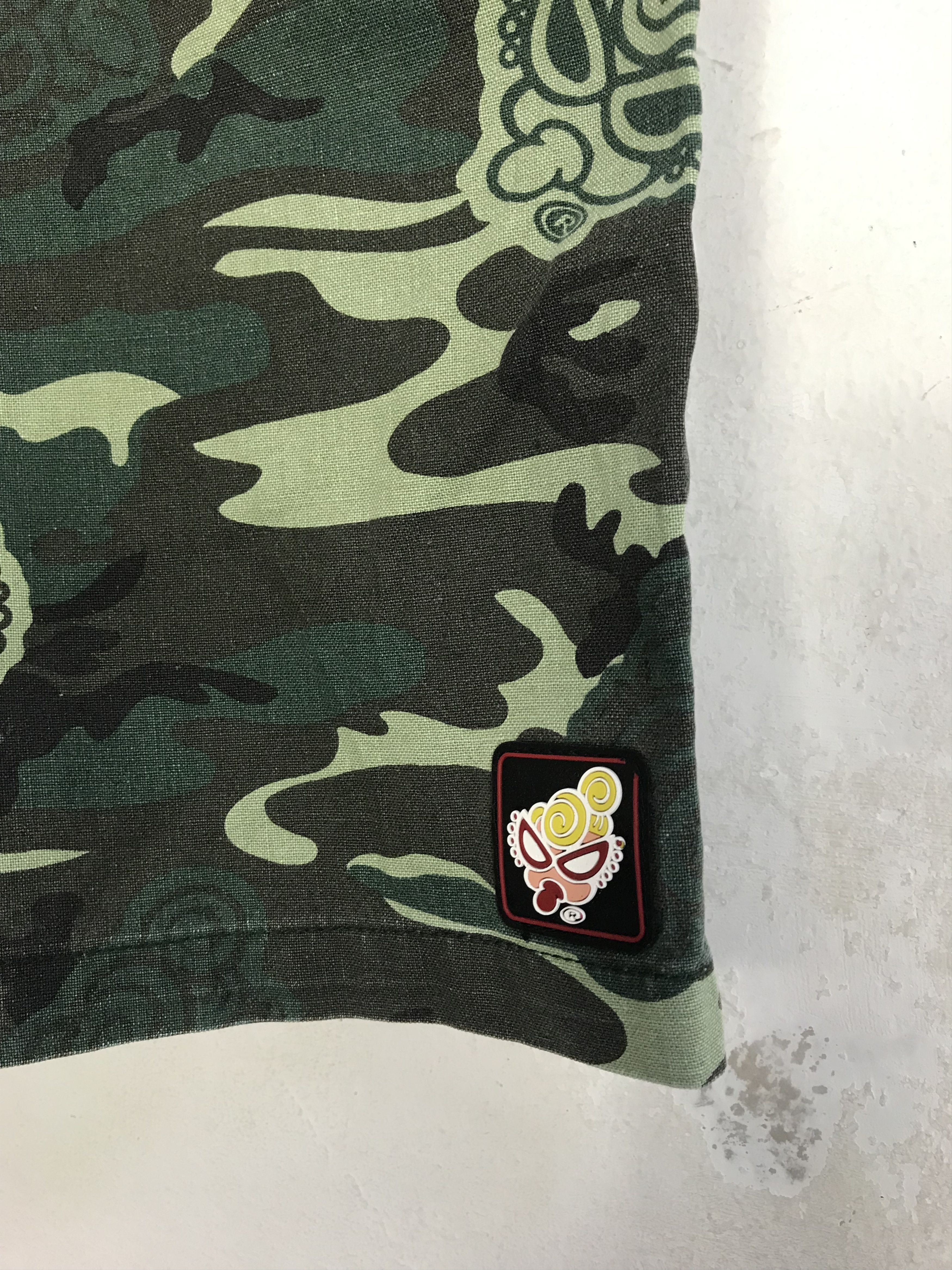 Hysteric Glamour × Japanese Brand Hysteric Glamour Mini Camo Ovp Baby Logo Jeans Shorts Pants Size US 28 / EU 44 - 11 Thumbnail