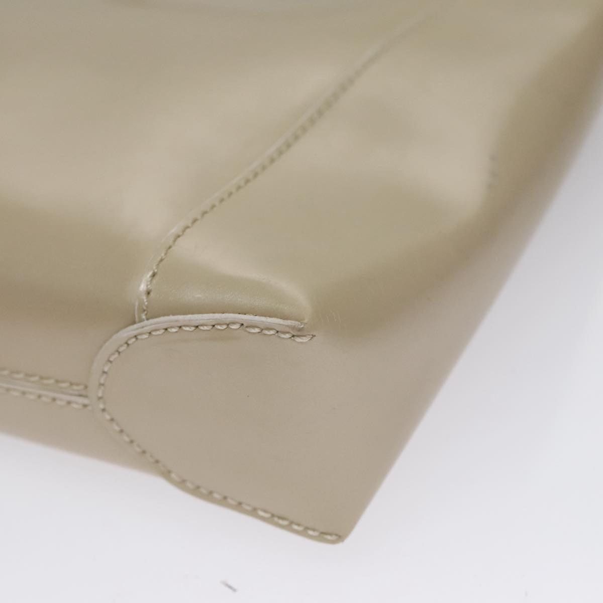 Dior DIOR Shoulder Bag Patent Leather Beige Silver Size ONE SIZE - 9 Thumbnail
