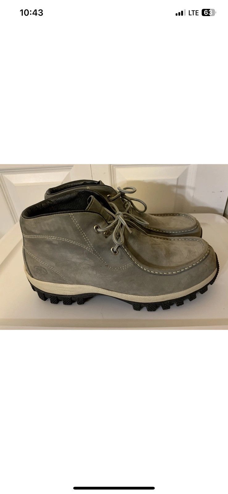 Marc Ecko Marc Ecko mens sz 13 chukka boots shoes gray Size US 13 / EU 46 - 6 Thumbnail