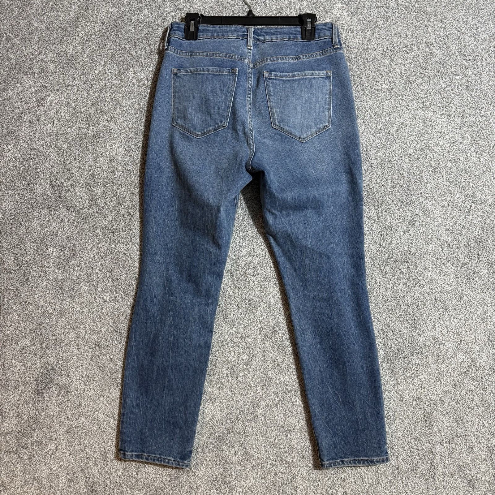 Old Navy Old Navy Jeans Womens 10 Power Straight Distressed Grunge Size 32" / US 10 / IT 46 - 9 Thumbnail