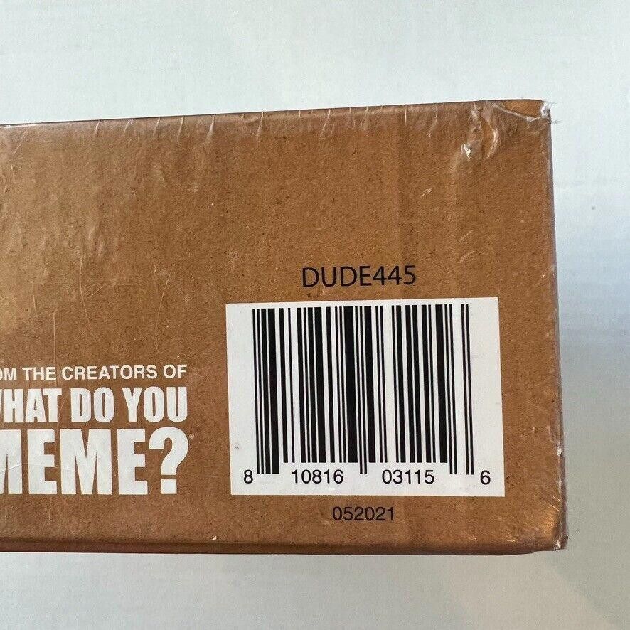 Designer Dude With Sign's The Cardboard Game NEW Sealed Size ONE SIZE - 2 Thumbnail