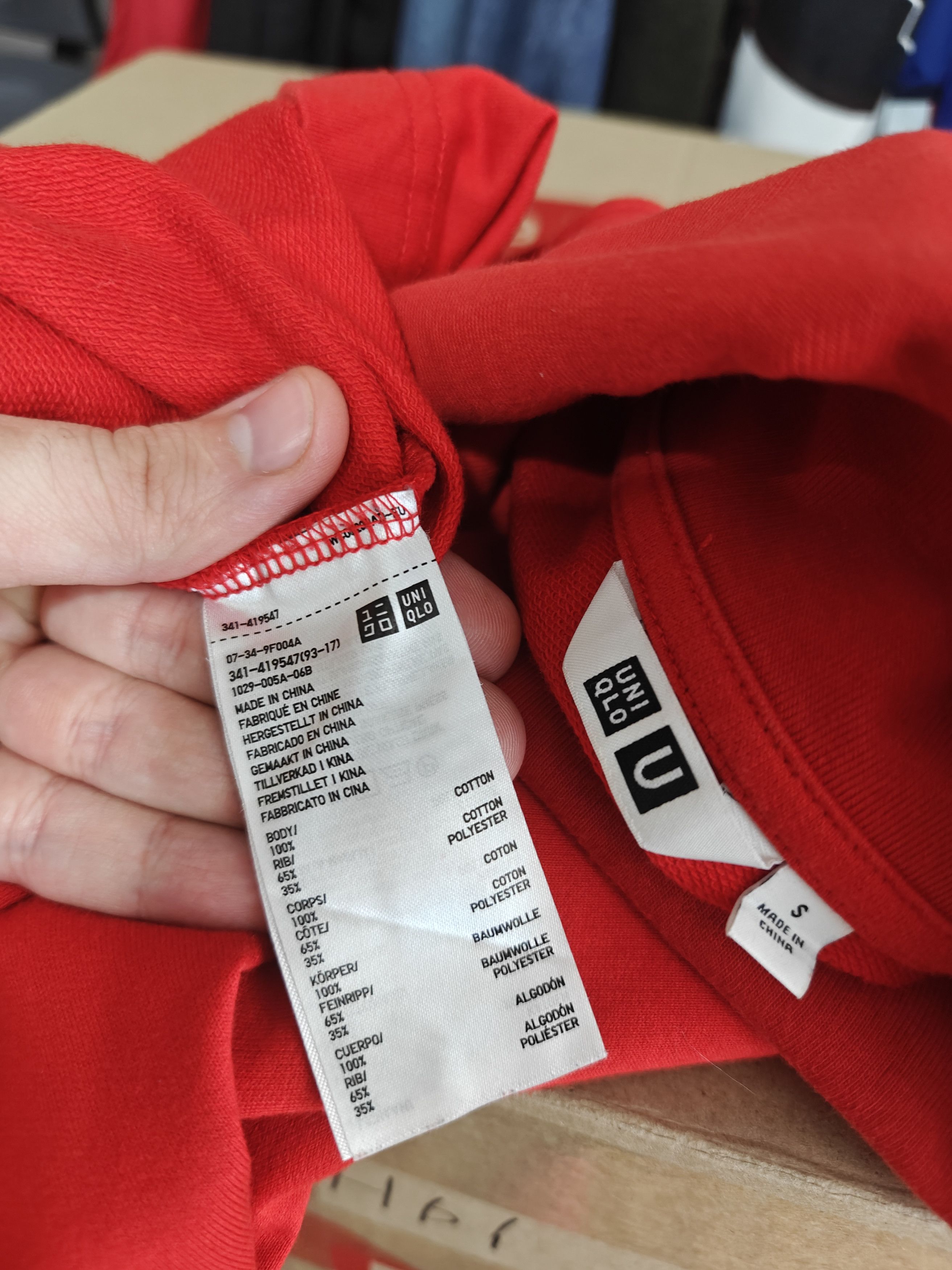 Uniqlo Uniqlo Turtleneck Sweatshirt Red Pullover size S Size US S / EU 44-46 / 1 - 7 Thumbnail