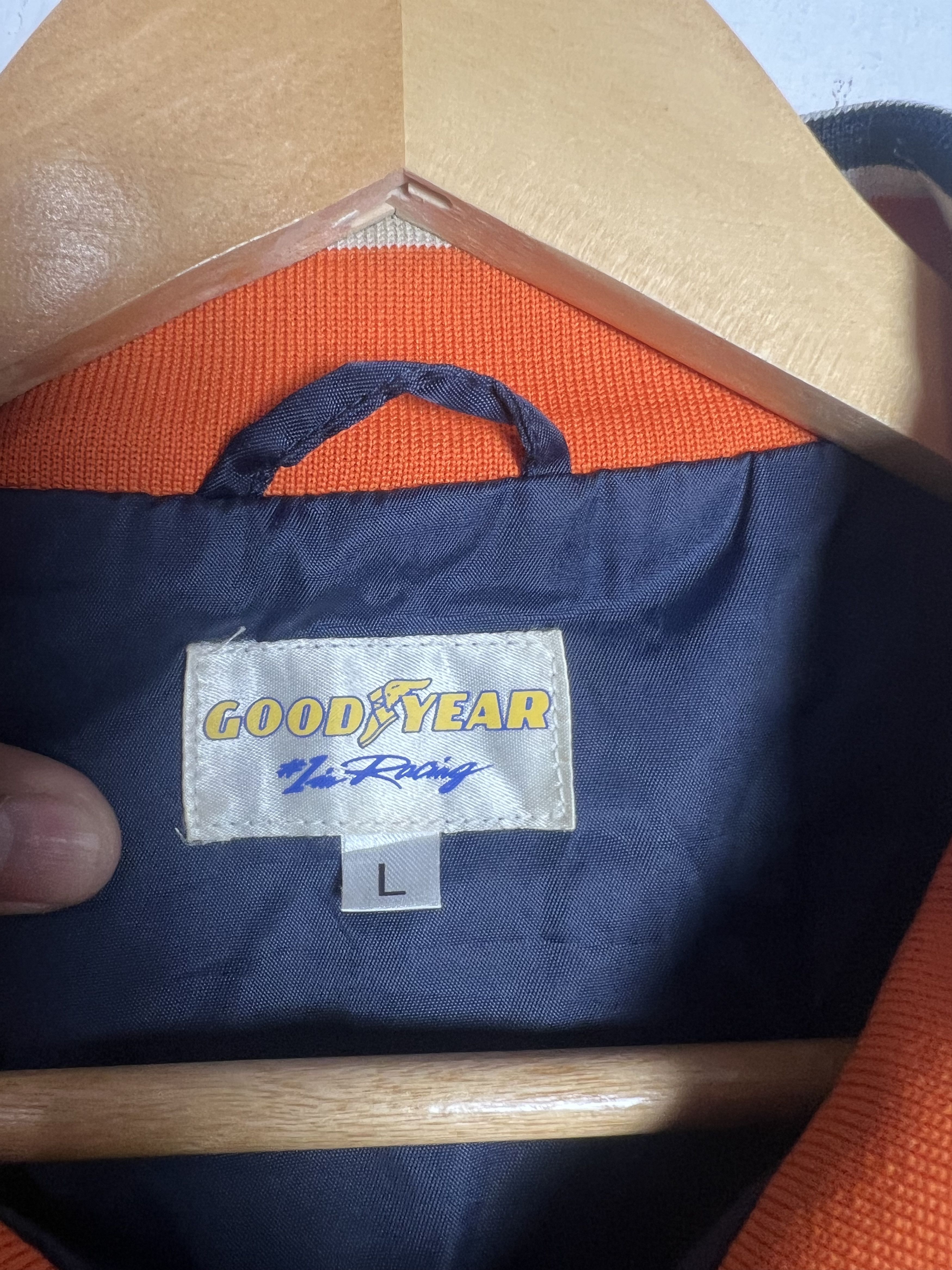 Japanese Brand Vintage Goodyear Racing Team Jacket Size US L / EU 52-54 / 3 - 11 Thumbnail