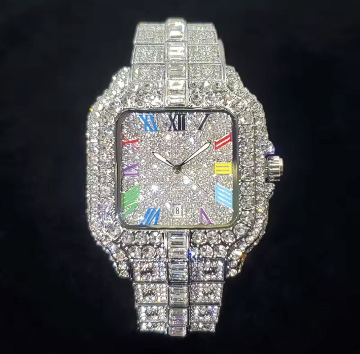 Other Luxury Diamond Watch Men Size 34 - 1 Thumbnail