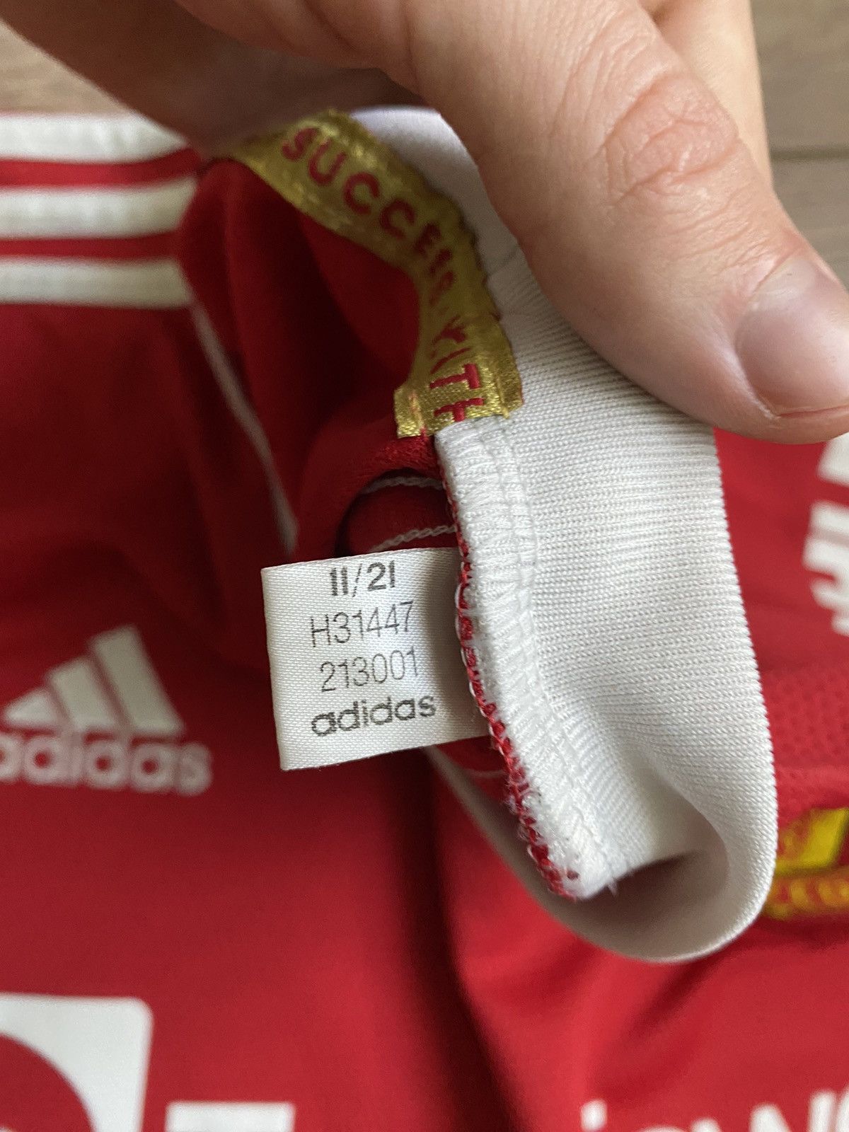 Adidas Adidas Manchester United #7 Ronaldo 21/22 Home Jersey Size S Size US S / EU 44-46 / 1 - 16 Thumbnail