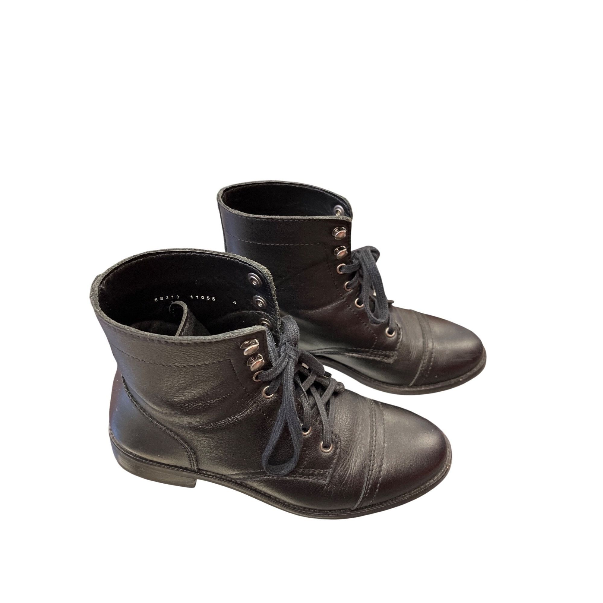 Other Thurday Boot Co. Wms black leather hand crafted ankle boots Size US 6.5 / IT 36.5 - 17 Thumbnail