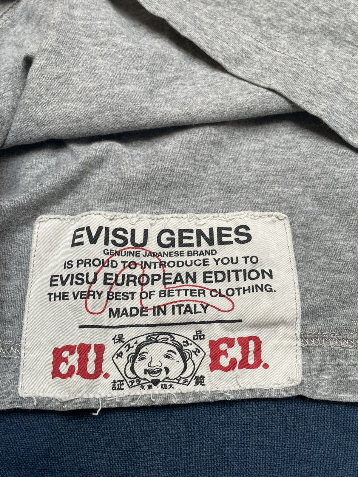 Evisu made and crafted old school 90s made in Italy 🇮🇹 tee