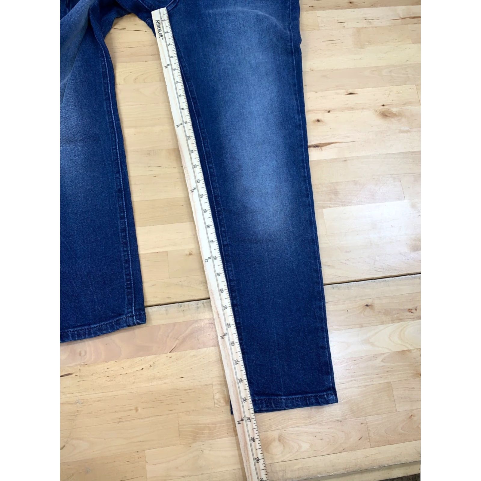Mott & Bow Mott & Bow Jeans Womens Boyfriend 25x28 Blue Stretch Casual Comfort Pockets Bow 10199 Size 42" / US 20 - 6 Thumbnail