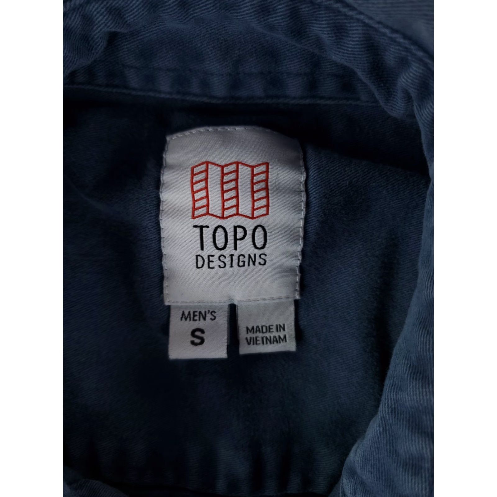 Topo Designs Topo Designs Shirt Button Up Field Blue Long Sleeve Mens S Size US S / EU 44-46 / 1 - 2 Thumbnail