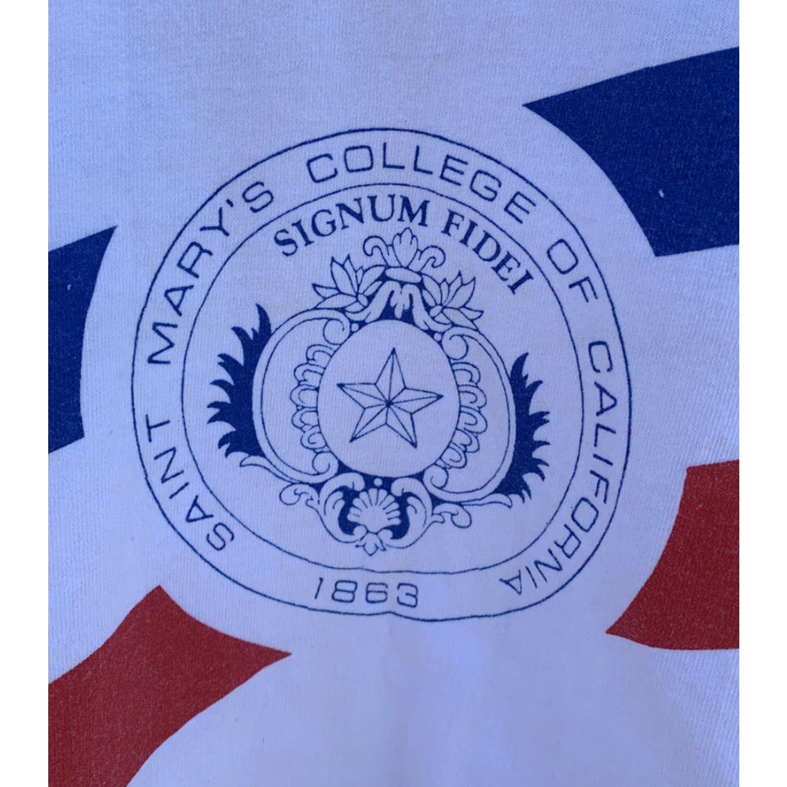 Anvil VINTAGE Saint Mary’s College of California tank top SMC CREW XL White Anvil Graphic Tank Top Womens Size US XL / EU 56 / 4 - 2 Thumbnail