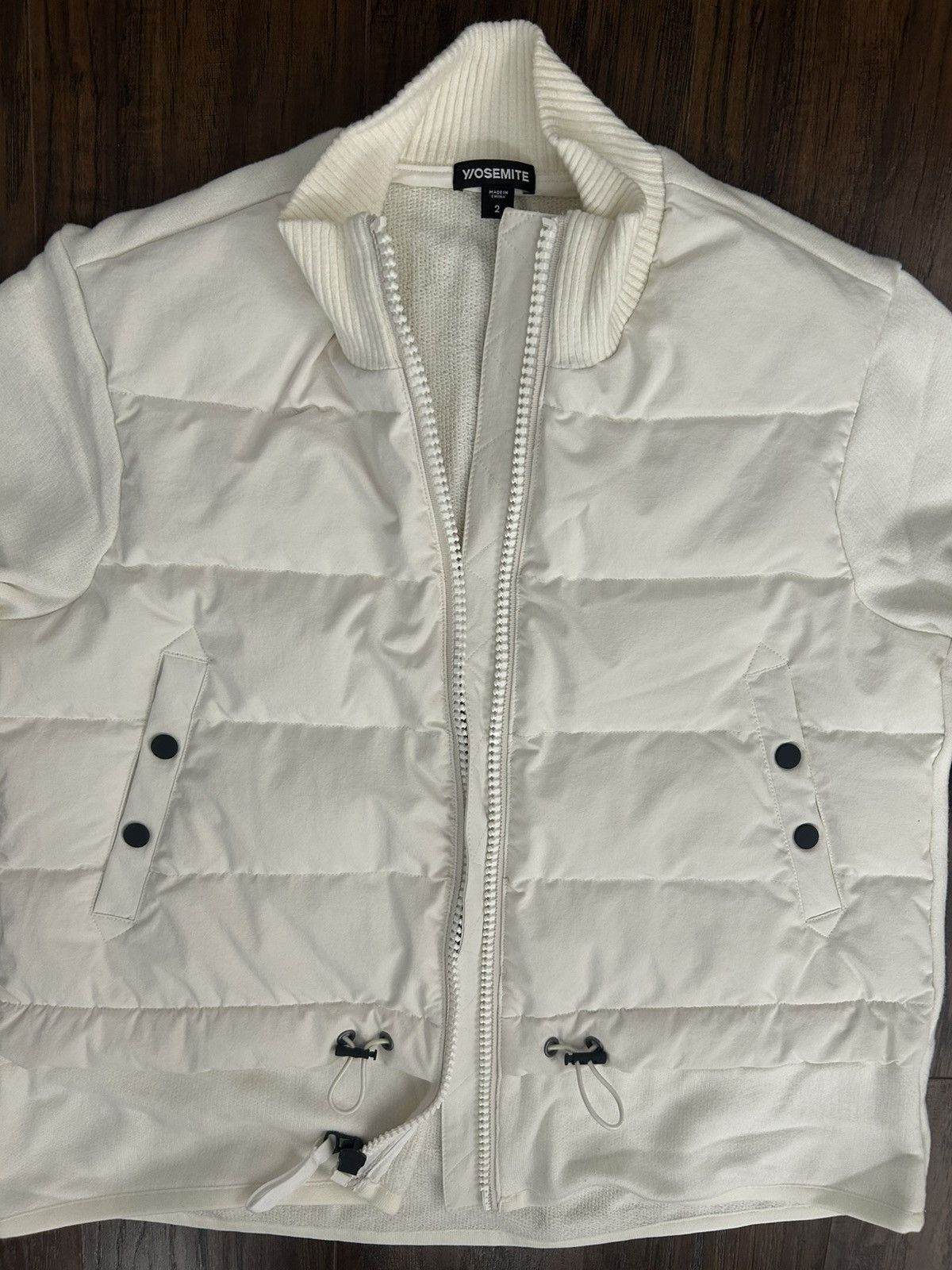 Other Yosemite Quilted Down Zip/Snap Jacket Size XS / US 0-2 / IT 36-38 - 3 Thumbnail