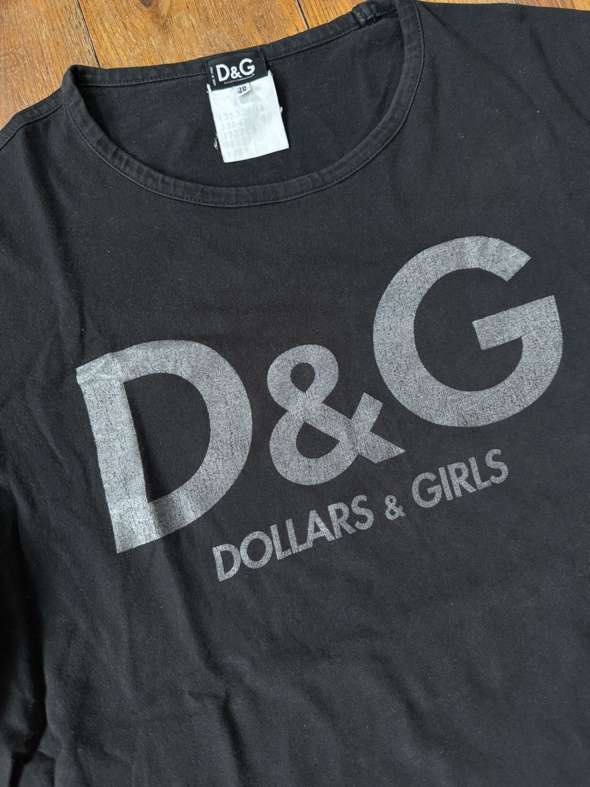 Dolce & Gabbana Dolce & Gabbana “Dollars & Girls” 90’s Tee Size US M / EU 48-50 / 2 - 2 Thumbnail
